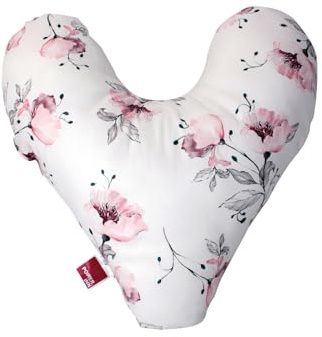 POWER INN® Brustkissen Hope | Gelb/Rosa/Weiß mit floralem Muster | Stützkissen