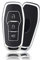 OFFCURVE Etui a Cle Voiture Coque Clé, Étui à Clés Couvre Clef Cache Clef Apte à Ford Focus Mondeo Mustang Fiesta Ecosport Kuga Galaxy Explorer Ranger Edge Fusion Escort St Ka S-Max MK3 MK4