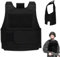 Udbrud Outdoor Weste, Weste Einstellbar Feldspielweste Schutzweste Unterziehwest Vest Schützt Brust und Rücken für Jagd Wandern Safari Arbeiten