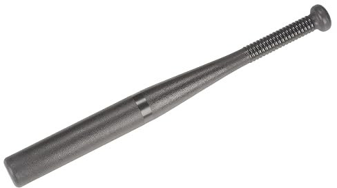 PLAYWELL Schwarzer Baseballschläger (TS-324) aus Polypropylen, kurz, 53,3 cm