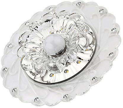 OSALADI Unterputzlampe Unterputz-deckenleuchte Runde Deckenleuchte Einbauleuchte Aus Kristall Dimmbare Moderne Pendelleuchte Deckenlampe Aus Kristall Deckenlampe Modern Schmücken Led