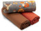 VmG-Store 1,5m Baumwollstoff Set Designstoff + 2x Uni farblich abgestimmt 100% Baumwolle Material Auswahl (Tiere im Wald Grau Set06)