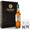 Glen Scotia Campbeltown Harbour Whisky Gift Set (40% ABV) | 70cl Bottle with 2 Glencairn Glasses | Award Winning Lightly Peated Single Malt Whisky | First-Fill Bourbon Casks | Sea Spray & Gentle Smoke