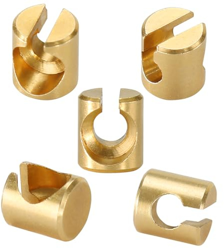 iTobest Throttle Idle Cable Ferrules for Carburetor Throttle Cable End Joint Guide Nut fits for Harley Davidson FLHR Road King 1996-2006/FXDF Fat Bob 2009-2017/5650876