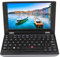 Lazmin112 7-Zoll-Laptop, 1280 X 1080 IPS-Touchscreen, 12 GB DDR4-RAM, 256 GB SSD, Celeron J4125-Prozessor, 2-MP-Frontkamera, 5000-mAh-Akku für Nahtloses Multitasking (EU-Stecker 100 V –