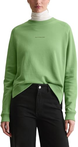 Marc OߴPolo Denim Damen Sweatshirt aus Bio-Baumwolle mit Raglanärmeln, Lila (Smoky Grape), M