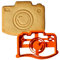 Instile3D - Cortador de galletas de 9,3 x 6,5 cm - Molde de tema fotográfico de PLA impreso en 3D - Galletas creativas, regalo original