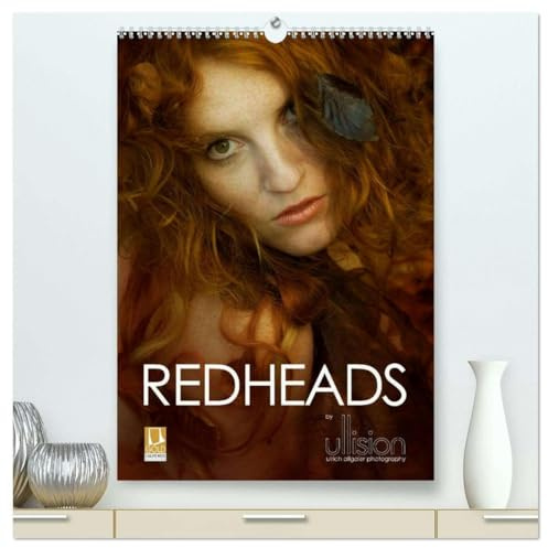 REDHEADS (hochwertiger Premium Wandkalender 2026 DIN A2 hoch), Kunstdruck in Hochglanz: sinnlich - schön - sehnsuchtsvoll; Monatskalender im Zauber roten Haares (CALVENDO Erotik)