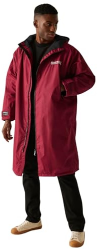 Regatta Herren Wasserdichter Wickelmantel, Dark Maroon, S/M