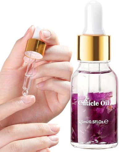 WJnflQN Cuticle Nail Oil | 15ml Fingernail Care Oil - Nourishing Damaged Cracked Nail Care Products for Women Men Travel Home