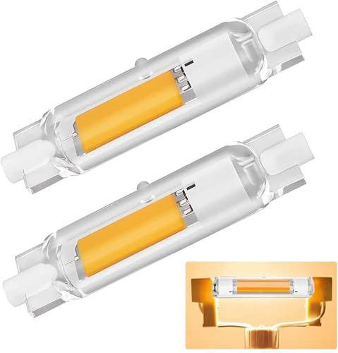 MJGFD R7S LED 78mm 20W Dimmbar Ersatz für 200W Halogen Lampen | Led R7s 78mm Warmweiß 3000K 2000LM, Kein Flackern, 360°Abstrahlwinkel, 2er Pack