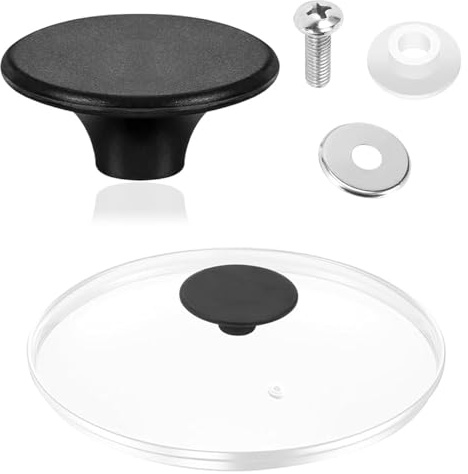 Pan Handle Cover for Pot Accessories, Replacement Pan Lid and Pot Handle, Compatible with Various Cookware Models
