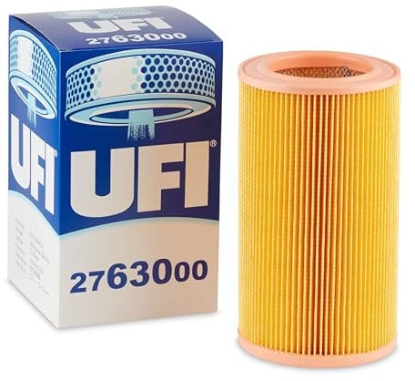 UFI Filters, Filtro Aria 27.630.00, Filtro Aria per Ricambio, Adatto a Auto, Applicabile su Diversi Modelli Alfa Romeo, Chrysler, Fiat e Lancia