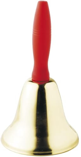 Smiffys Weihnachtsglocke, Gold, 18cm/7in