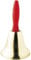 Smiffys Weihnachtsglocke, Gold, 18cm/7in