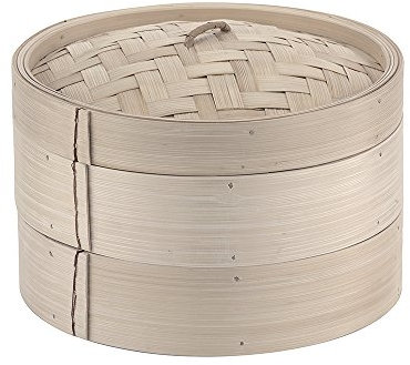 Paderno World Cuisine Bambus-Dampfgarer-Set, 38,1 cm