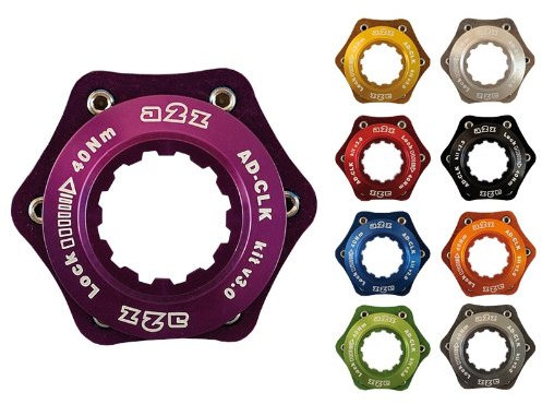 A2z Adattatore Center Lock > 6 Fori Is Colore Rosso