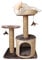 Croci C6020457 Kratzbaum Natural Larix, 60 x 38 x 80.5 cm