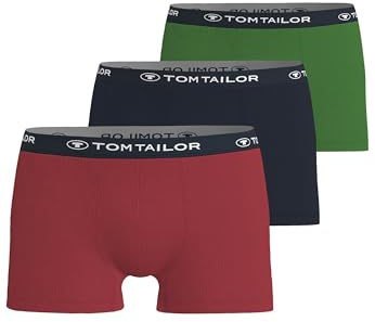 Tom Tailor Underwear Herren Retroshorts Hip Pants, 3er Pack