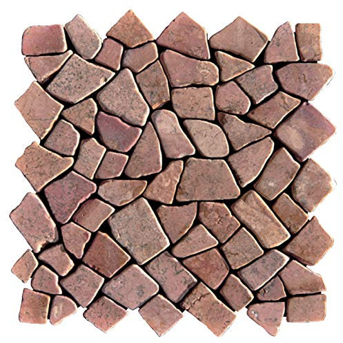 M-002 Marmor Mosaik Bruchstein Fliesen Lager Verkauf Herne NRW Naturstein Badezimmer Wand Boden Dekoration
