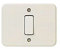 BTicino 1101N Serie Domino Deviatore Unipolare, 6 A, 1300 W, Avorio
