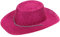 Alsino Glitzer Disco Cowboy Hut Partyhut Glitzerhut mit Kordel, Variante wählen:CW-57 Glitzer pink