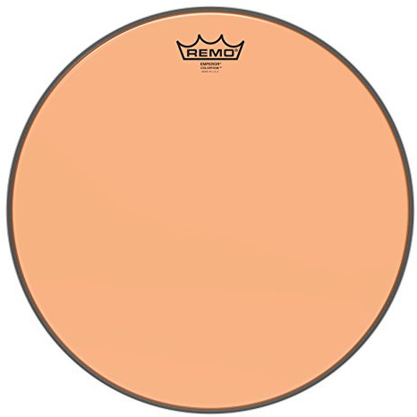 Remo Schlagzeugfell Colortone Emperor Clear Orange – 15 – BE-0315-CT-OG