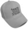 Speedy Pros Baseballkappe, Motiv: Team Jesus Life Time Member, C-Stickerei, für Damen und Herren, Nur graues Design, Einheitsgröße