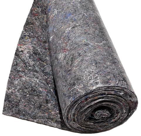 1x Abdeckvlies Renoviervlies 280g/m² Schutzvlies 50m² Vlies PE Folie