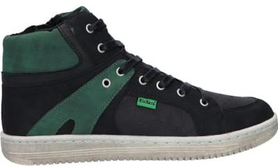 Kickers Stivali per Bambina e Bambino 739353 Lowell 82 Noir Vert Size-Map 30 EU