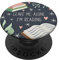 Popsockets Popgrip: Swappable Grip for Phones and Tablets Leave Me Alone, I'm Reading - Cute Book Lover Gift