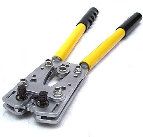 Crimpzange Presszange 6-50 mm² Kabelschuh Zange 55062 Quetschzange Kabelschuhe AWZ