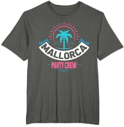 Mallorca Party Crew Mallorca Team Feiern Urlaub Mallorca T-Shirt