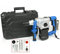 Professional Marteau perforateur, Perceuse Percussion (SDS Max, 1500W avec Guide de Profondeur, 2 Burins, 3 Forets, Poignée Supplémentaire, Graisse, Housse anti-poussière, clé, Mallette de rangement)
