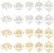 BENECREAT 20 PCS 10 Styles Acier Inoxydable Arbre de Vie Charmes Liens Connecteurs Plat Forme Ronde pour Collier Bracelet Boucles D'Oreilles Fabrication de Bijoux Artisanat DIY