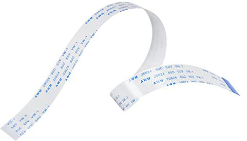 sourcing map 5er Pack FFC Schleife Kabel 24 Pin 0.5mm 300mm (B Typ) für 3D Drucker Kamera DVD