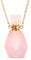 Jeulia Amethyst Healing Crystal Necklace: Hollow Bottle Pendant Reiki Energy Quartz Crystal Necklace Balancing Chakra Spiritual Gemstone Jewellery for Women Mum Gift (Rose Quartz)