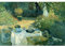 MISITU Mini 1000 Pieces Jigsaw Puzzle for Adult, Painting Lunch by Monet, Micro Puzzles for Room Decoration