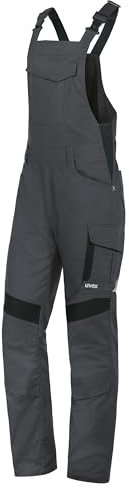 Uvex suXXeed Industry Lange Arbeits-Latzhose - Herren-Arbeitshose mit vielen Taschen - Größe 110