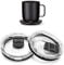 UWSTE 2Pcs Magnetic Slider Replacement Mug Lid Compatible with Ember First and Second Generation Mugs, 14 oz, Splash-Proof