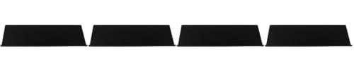 NUOBESTY 4pcs Computer Keyboard Stand Desk Keyboard Stand Typing Keypad Stand Keyboard Elevation Stand Keyboard Tilt Tilted Keyboard Stand Keyboard Riser Tilt Lift Acrylic Black