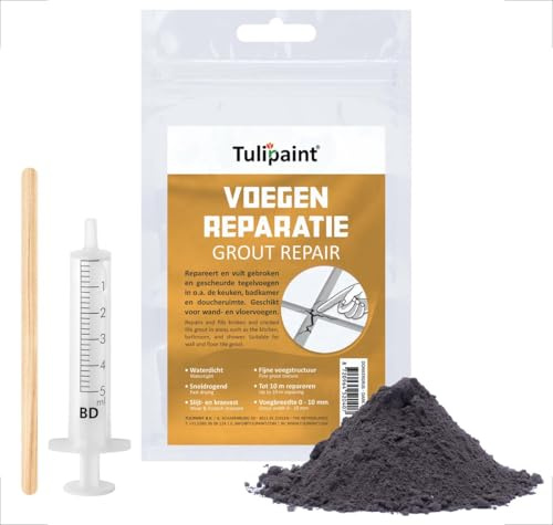 Tulipaint Fugenreparatur Dunkelgrau/Anthrazit