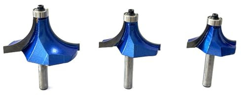 Trimmer-Bit mit mehreren Legierungen, Kantenschneider, runder Fräser für Sperrholz und Holz, Roundover-Fräser