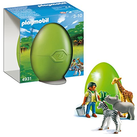PLAYMOBIL 4931 - Pflegerin mit Tierbabys