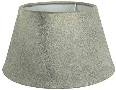 Unbekannt lampenschirm Kuh grau 30cm 30x30x18,5cm