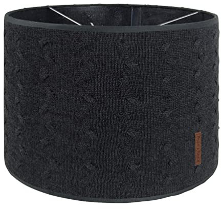 Baby's Only - Lampenschirm Cable - Kinderzimmer deko - Lampe kinderzimmer - Hänge- als auch Stehlampen - Zeitlose Design - Anthrazit - Ø30 cm