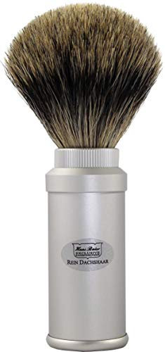 Hans Baier Exclusive Reiserasierpinsel - Travel Kit - Zupfdachs