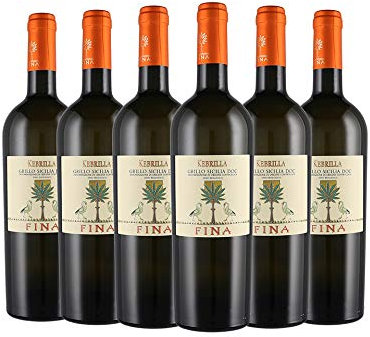 Sicilia DOC Grillo Kebrilla box da 6 bottiglie Cantine Fina 2018 0,75 L