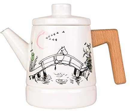 Muurla - Kaffeekanne - Missing You - Stahl - emailliert - 1,6 l