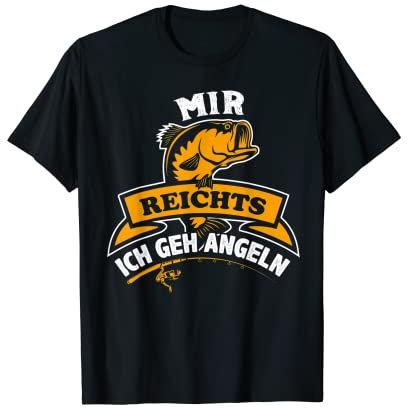 Mir reichts ich geh Angeln Angler T-Shirt